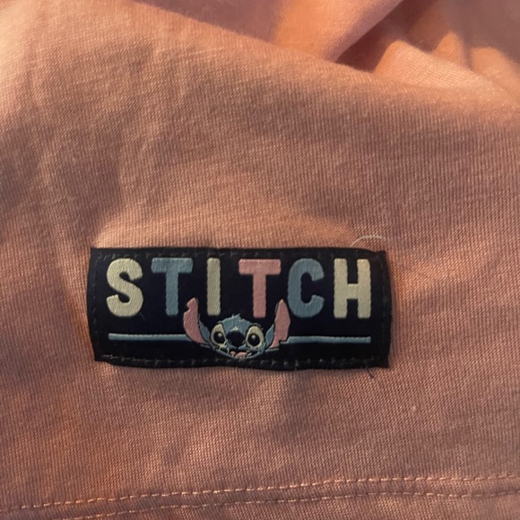 Disney Lilo & Stitch Pink Sleep Lounge Top Women’s 2XL - Picture 3 of 6